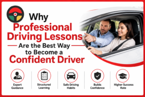 Why Professional Driving Lessons Are the Best Way to Become a Confident Driver