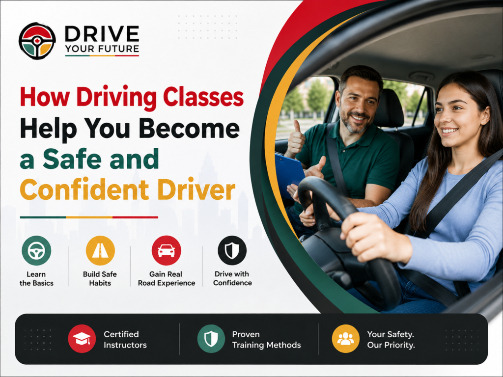 How Driving Classes Help You Become a Safe and Confident Driver