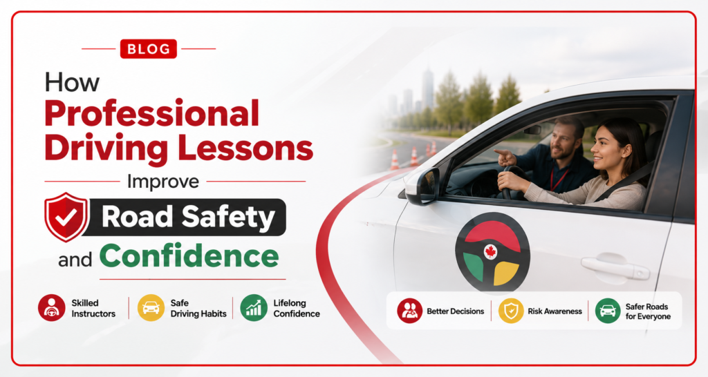 How Professional Driving Lessons Improve Road Safety and Confidence