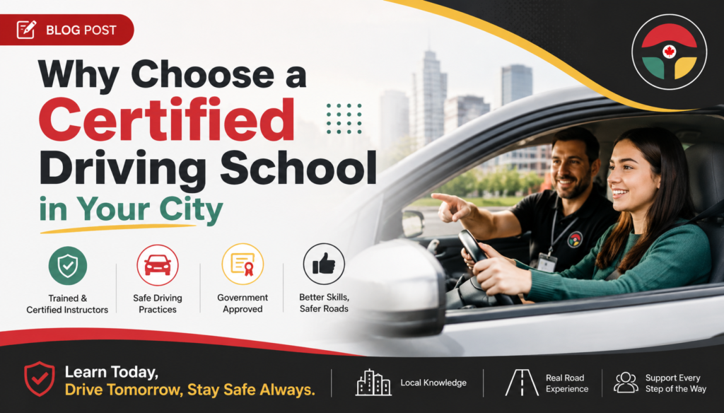 Why Choose a Certified Driving School in Your City