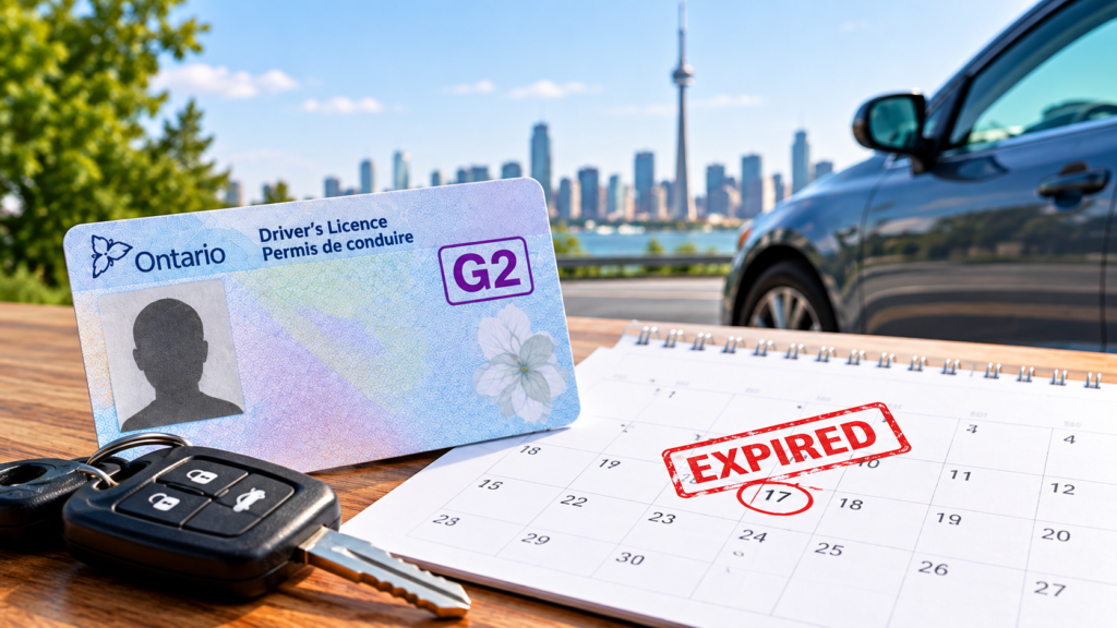 G2 Expired in Ontario