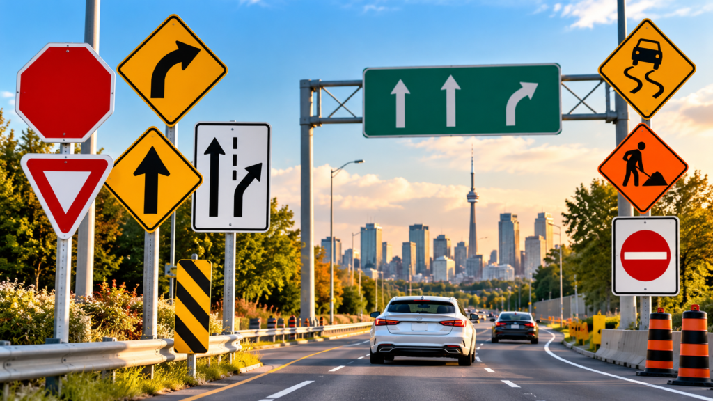 road signs ontario